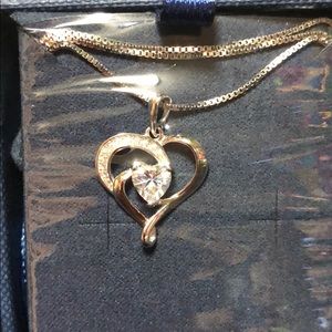 J.Rosee heart pendant necklace